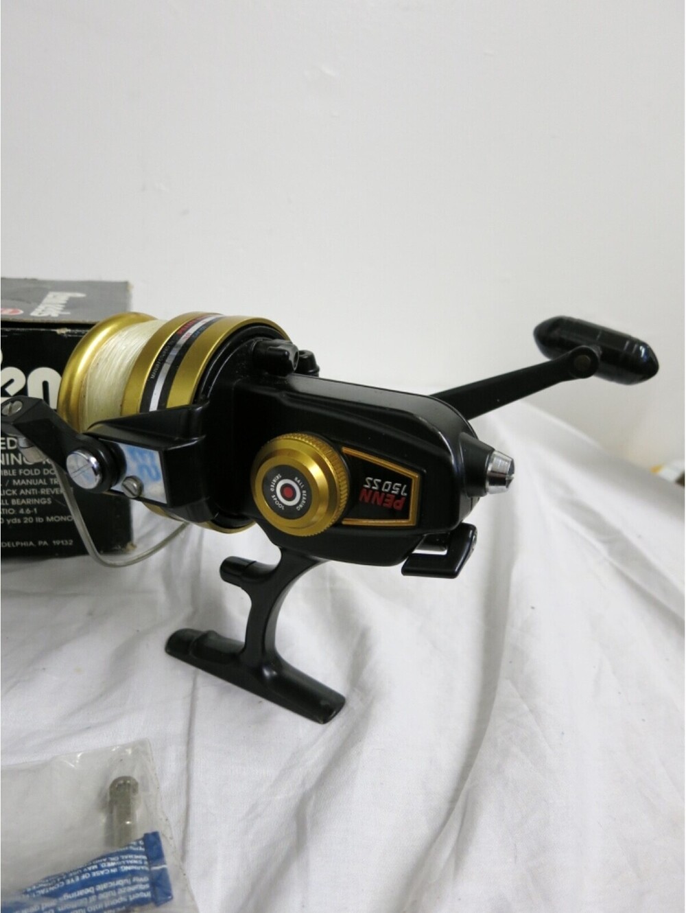 PENN 750SS 3 Ball Bearings Skirted Spool Spinning Reel High Speed 4.6:1 In Box